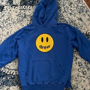 Drew House Hoodie || Drew House Royal Blue Hoodie || Justin Bieber
